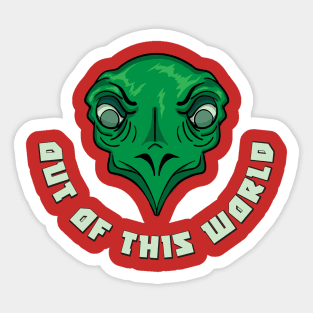 Out of This World Sticker